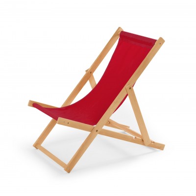 Holz Sonnenliege Strandliege "Liegestuhl" aus Holz Gartenliege