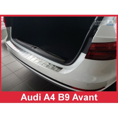 Edelstahl Ladekantenschutz AUDI A4 B9 Avant od 2015