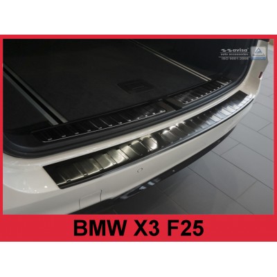 Edelstahl Ladekantenschutz BMW X3 / F25 