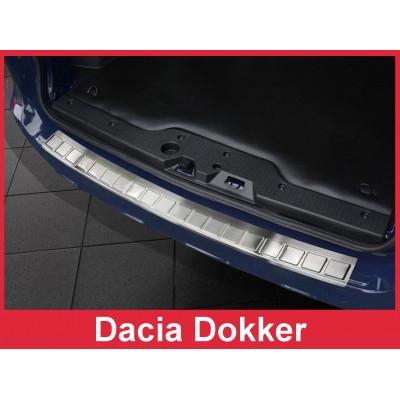 Edelstahl Ladekantenschutz Dacia Dokker