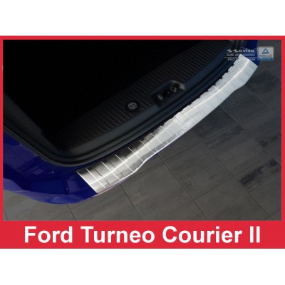 Edelstahl Ladekantenschutz Ford Tourneo Courier II