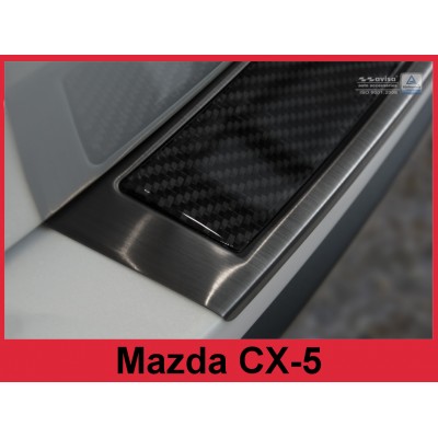 Carbon Edelstahl Ladekantenschutz Mazda CX-5