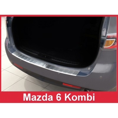 Edelstahl Ladekantenschutz Mazda 6