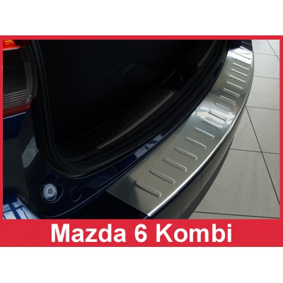 Edelstahl Ladekantenschutz Mazda 6