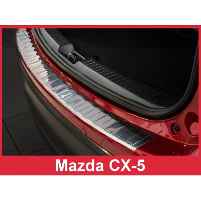 Edelstahl Ladekantenschutz Mazda CX-5