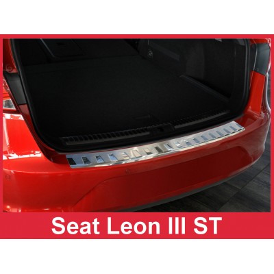 Edelstahl Stoßstangenschutz SEAT LEON III