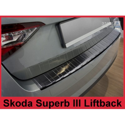 Edelstahl Ladekantenschutz SKODA SUPERB III 5T Liftback