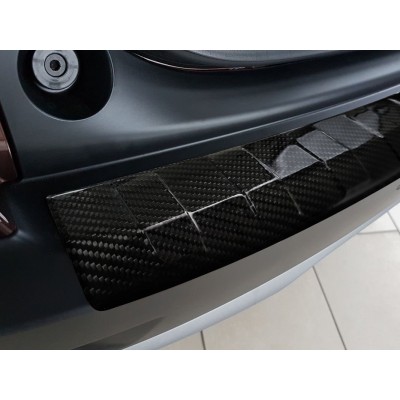 Edelstahl Ladekantenschutz Stoßstange Honda CR-V V Carbon