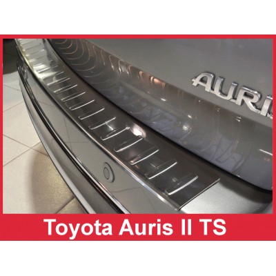 Edelstahl Ladekantenschutz für Toyota Auris II Touring Sports 5T Kombi 2013 - 04.2015